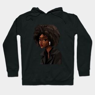 Girl Portrait Hoodie